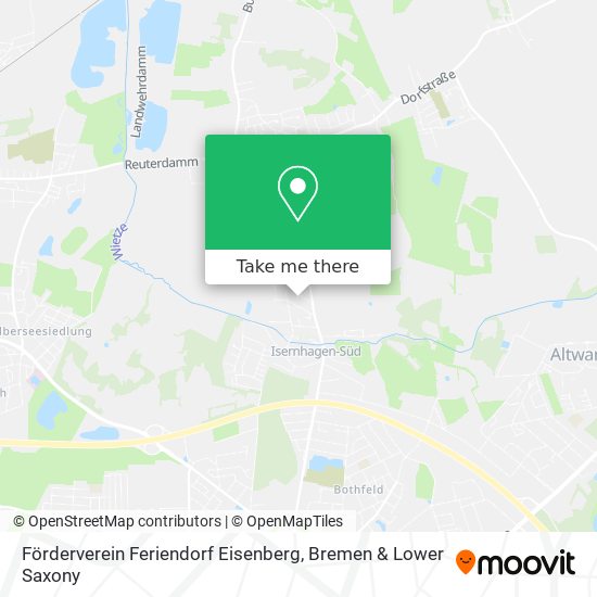 Förderverein Feriendorf Eisenberg map