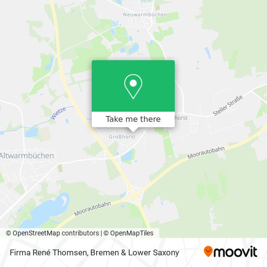 Firma René Thomsen map