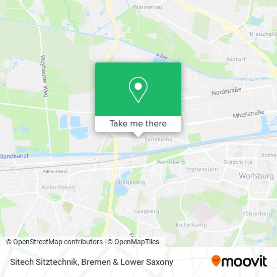Sitech Sitztechnik map