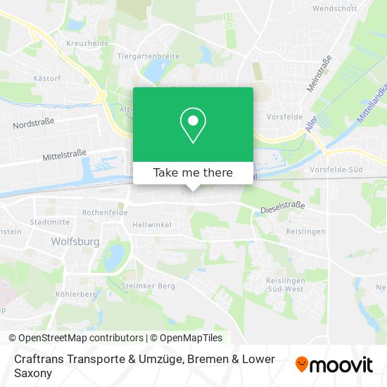 Craftrans Transporte & Umzüge map