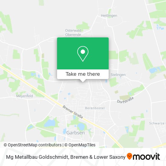 Mg Metallbau Goldschmidt map