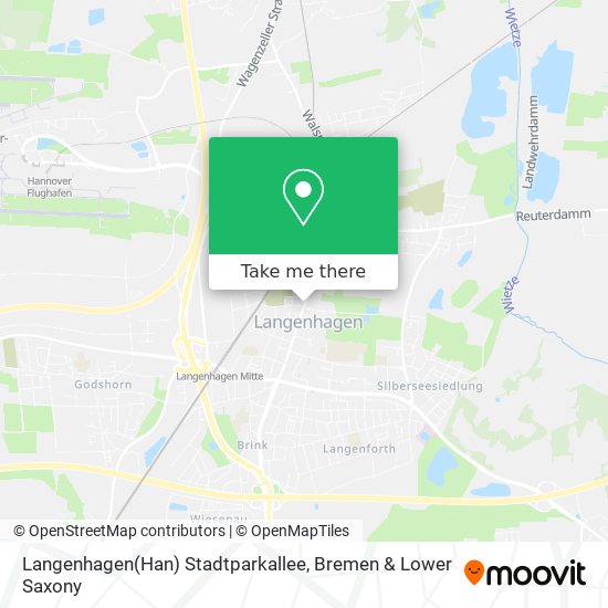Langenhagen(Han) Stadtparkallee map