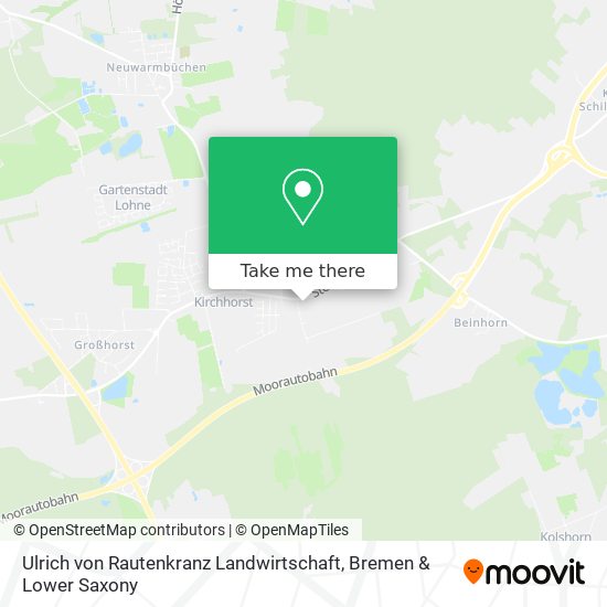 Ulrich von Rautenkranz Landwirtschaft map