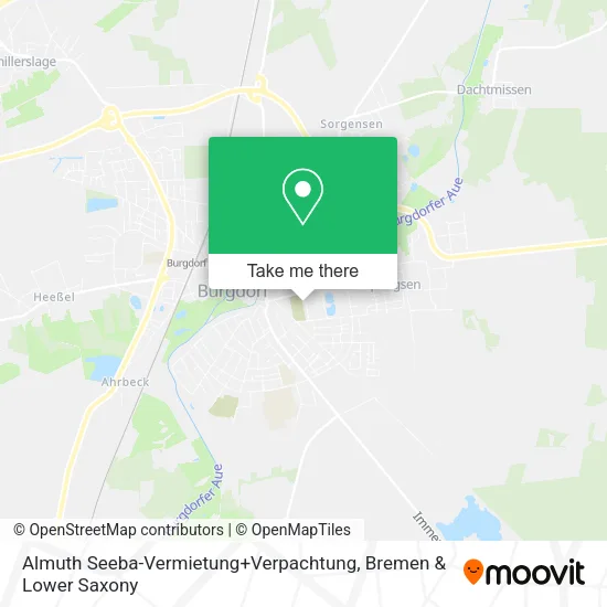 Карта Almuth Seeba-Vermietung+Verpachtung
