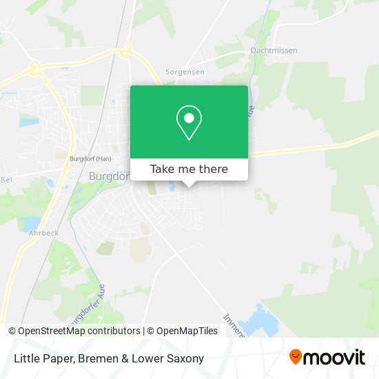 Little Paper map