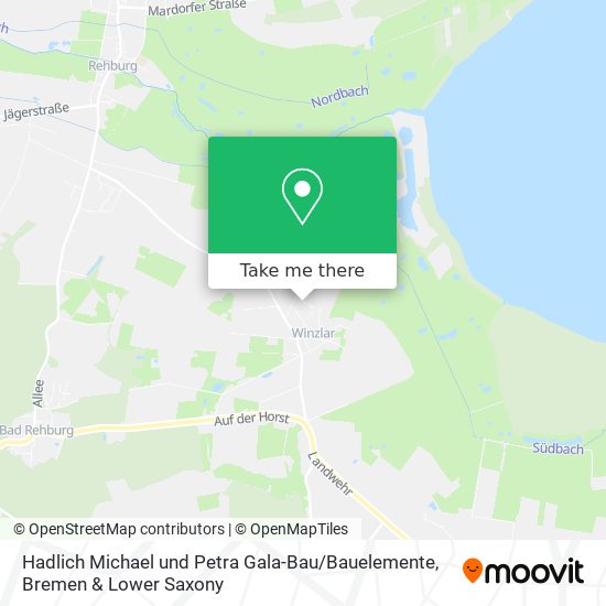 Hadlich Michael und Petra Gala-Bau / Bauelemente map