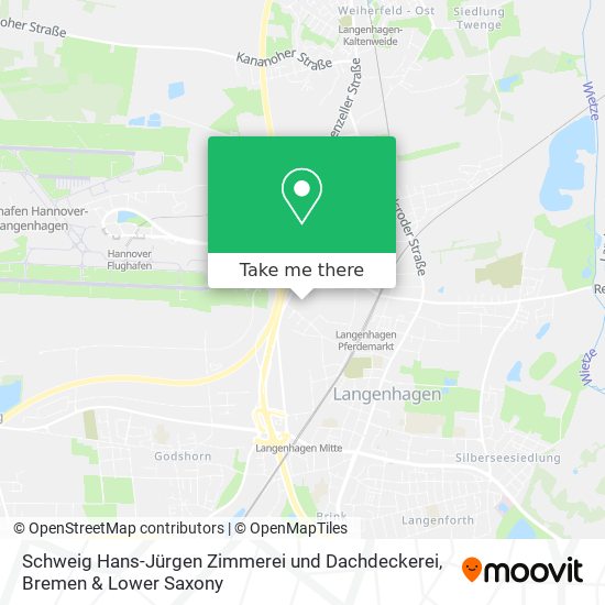 Schweig Hans-Jürgen Zimmerei und Dachdeckerei map