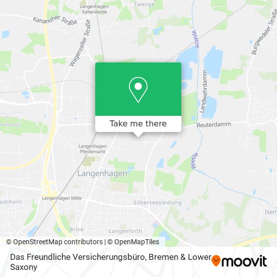 Das Freundliche Versicherungsbüro map