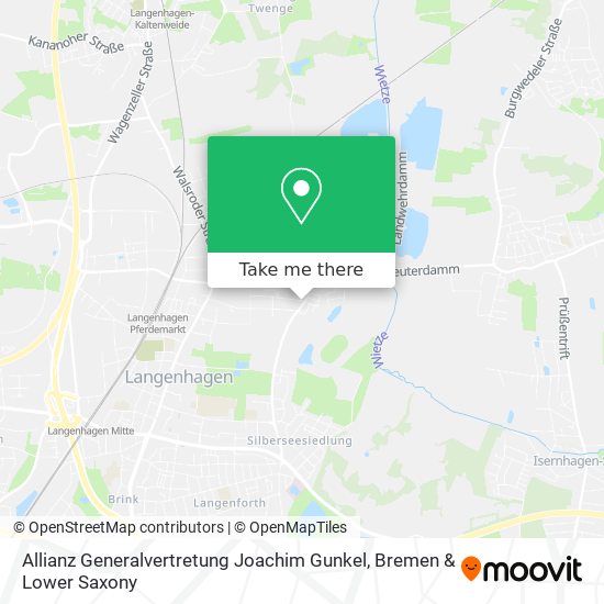 Allianz Generalvertretung Joachim Gunkel map