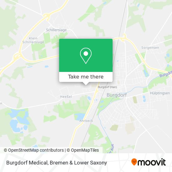 Burgdorf Medical map