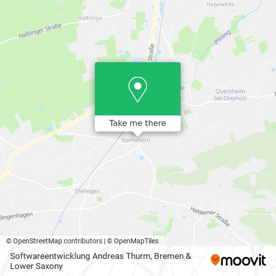 Softwareentwicklung Andreas Thurm map