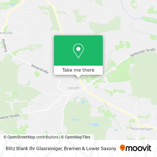 Blitz Blank Ihr Glasreiniger map