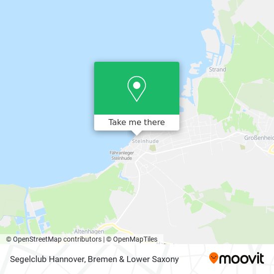 Segelclub Hannover map