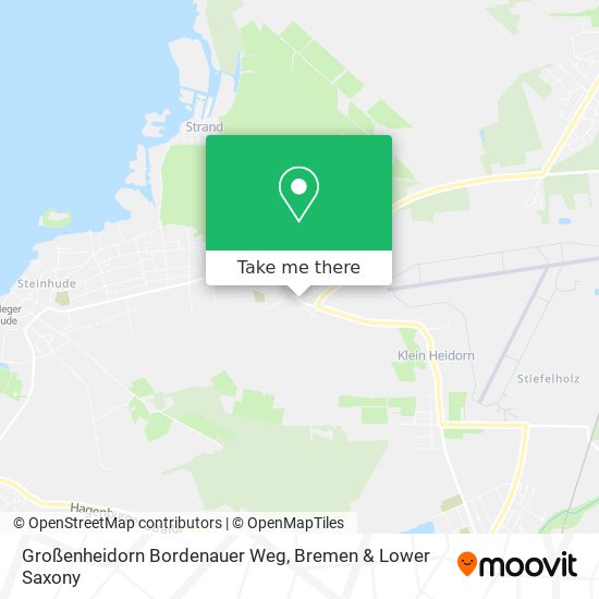Großenheidorn Bordenauer Weg map