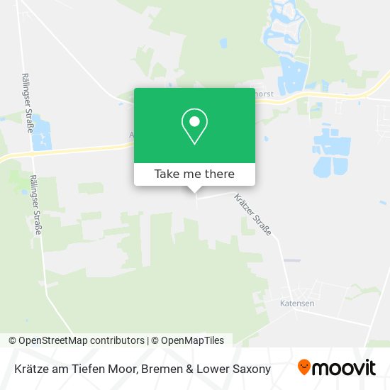 Krätze am Tiefen Moor map