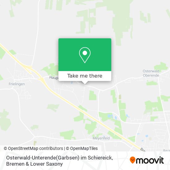 Osterwald-Unterende(Garbsen) im Schiereick map