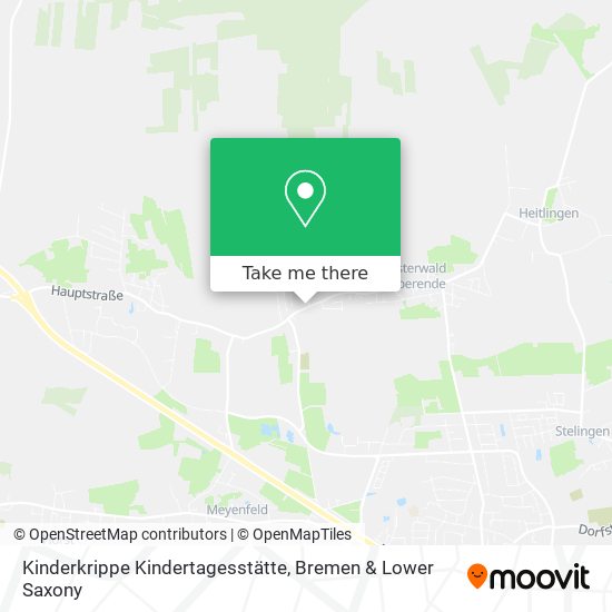 Kinderkrippe Kindertagesstätte map