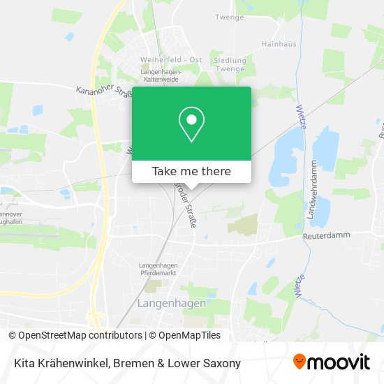 Kita Krähenwinkel map