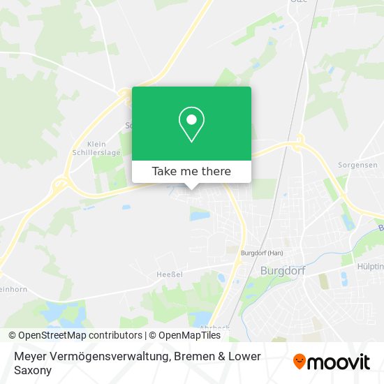 Meyer Vermögensverwaltung map