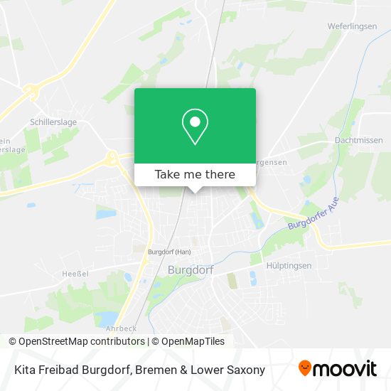 Kita Freibad Burgdorf map