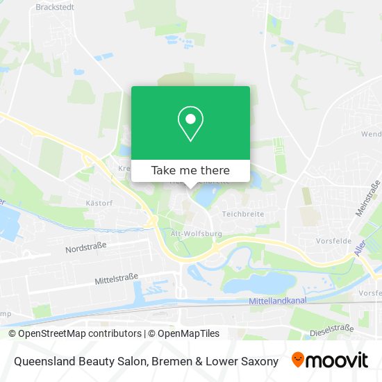 Queensland Beauty Salon map