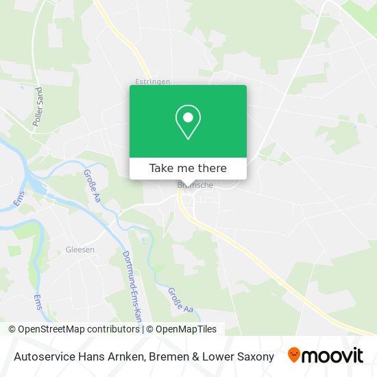 Autoservice Hans Arnken map