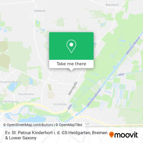Ev. St. Petrus Kinderhort i. d. GS Heidgarten map