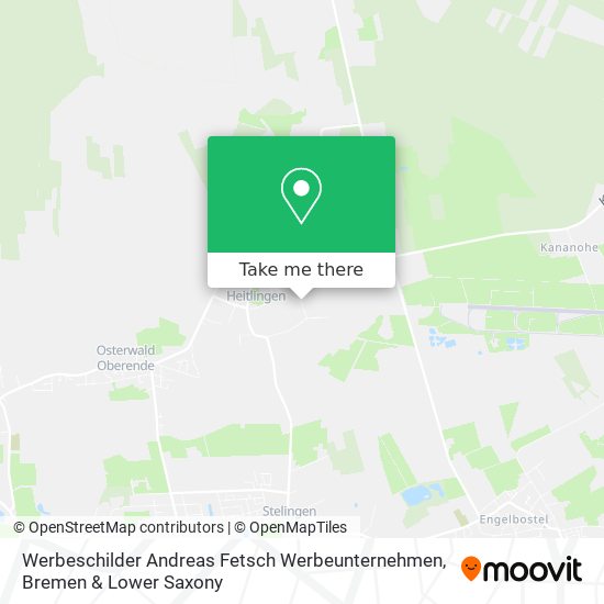 Werbeschilder Andreas Fetsch Werbeunternehmen map