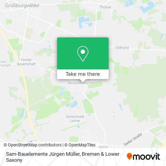 Sam-Bauelemente Jürgen Müller map