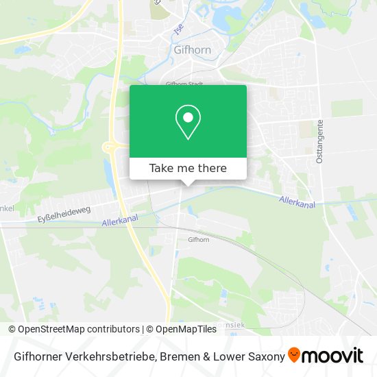 Gifhorner Verkehrsbetriebe map