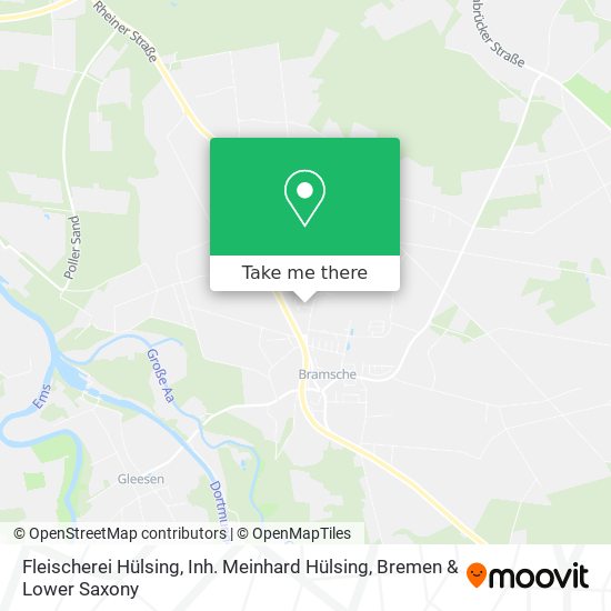 Fleischerei Hülsing, Inh. Meinhard Hülsing map