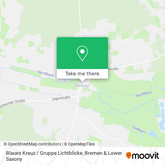 Blaues Kreuz / Gruppe Lichtblicke map