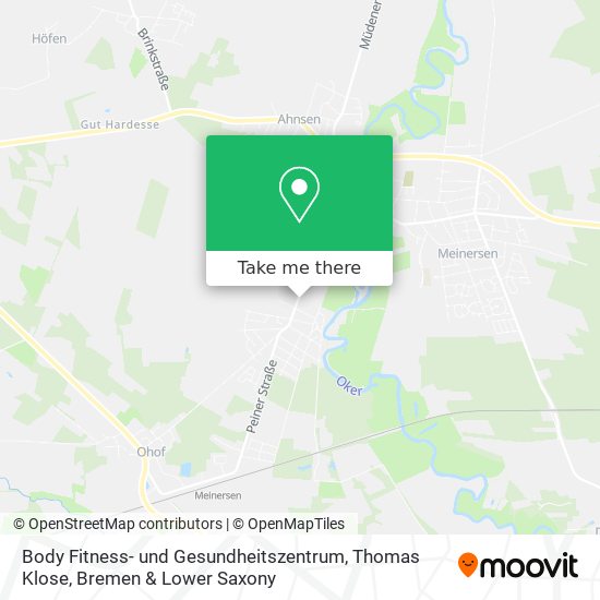 Body Fitness- und Gesundheitszentrum, Thomas Klose map