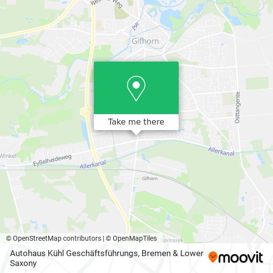 Autohaus Kühl Geschäftsführungs map