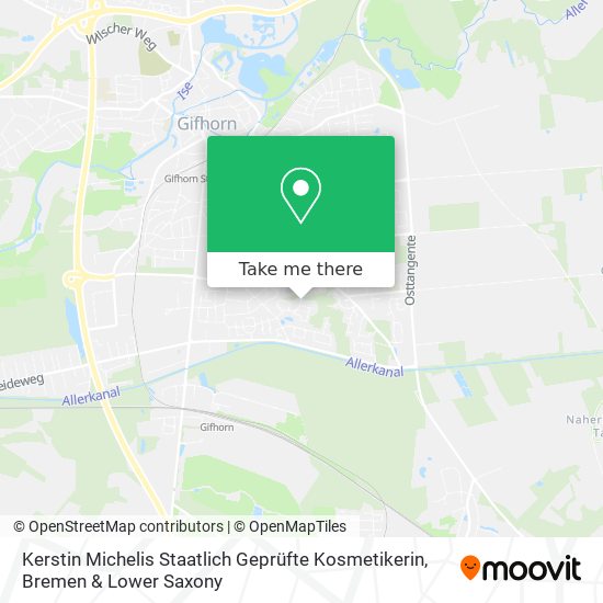 Kerstin Michelis Staatlich Geprüfte Kosmetikerin map