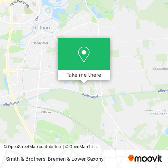 Smith & Brothers map