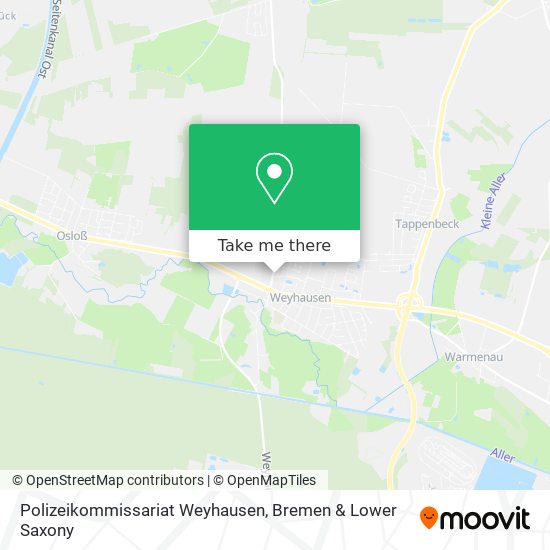 Polizeikommissariat Weyhausen map