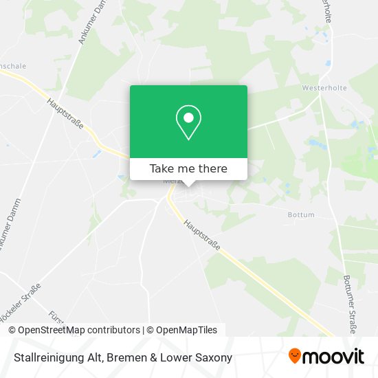 Stallreinigung Alt map