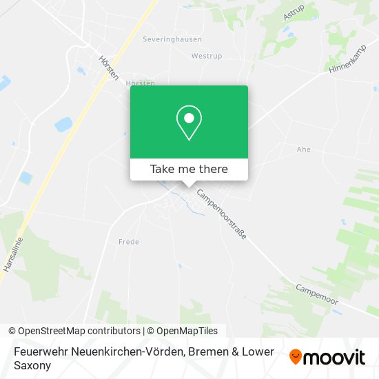 Feuerwehr Neuenkirchen-Vörden map