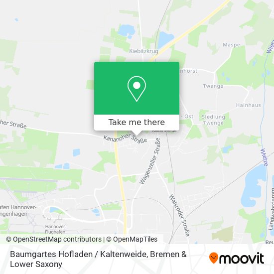 Baumgartes Hofladen / Kaltenweide map