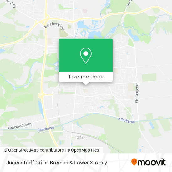 Jugendtreff Grille map