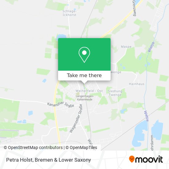 Petra Holst map