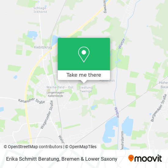 Erika Schmitt Beratung map