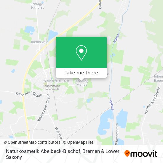 Naturkosmetik Abelbeck-Bischof map