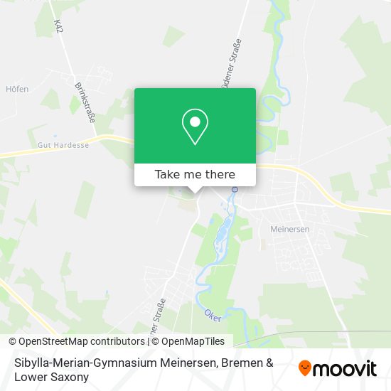 Sibylla-Merian-Gymnasium Meinersen map