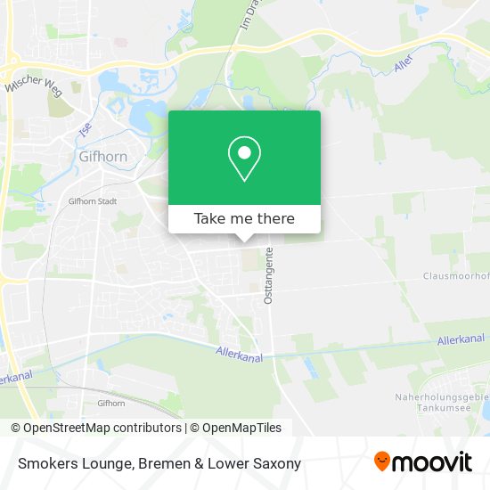 Smokers Lounge map