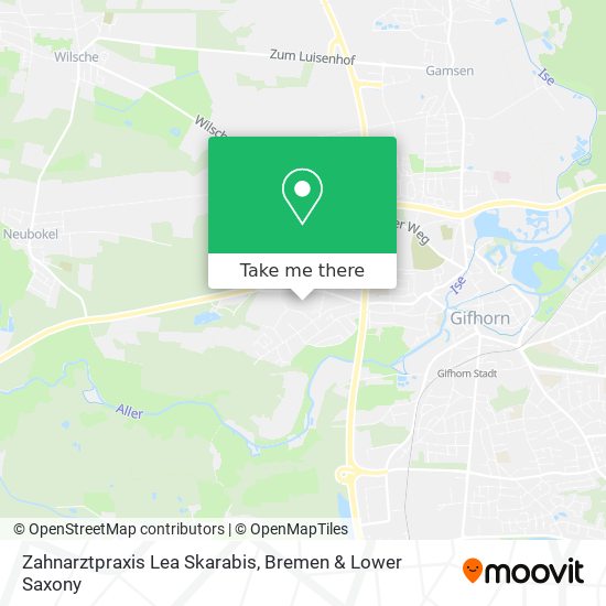 Zahnarztpraxis Lea Skarabis map