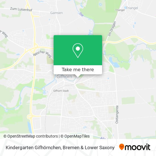 Kindergarten Gifhörnchen map