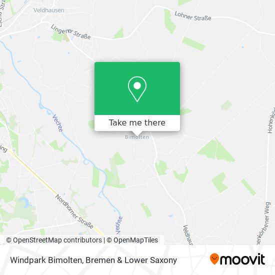 Windpark Bimolten map