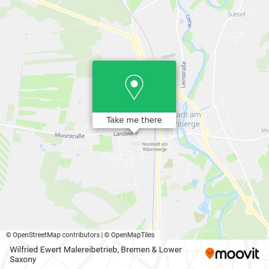 Wilfried Ewert Malereibetrieb map